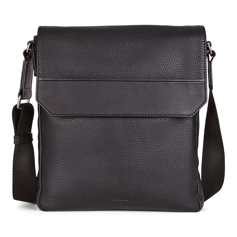 Bolsas De Mensajero Ecco Sune Para Hombre,Negras,401765-DZX